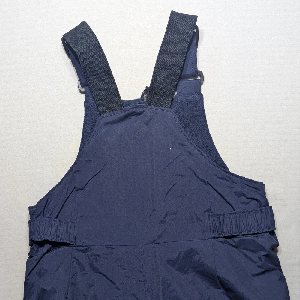Columbia Youth M 10/12 Navy Adventure Ride Insulated Snow Bibs Waterproof Ski